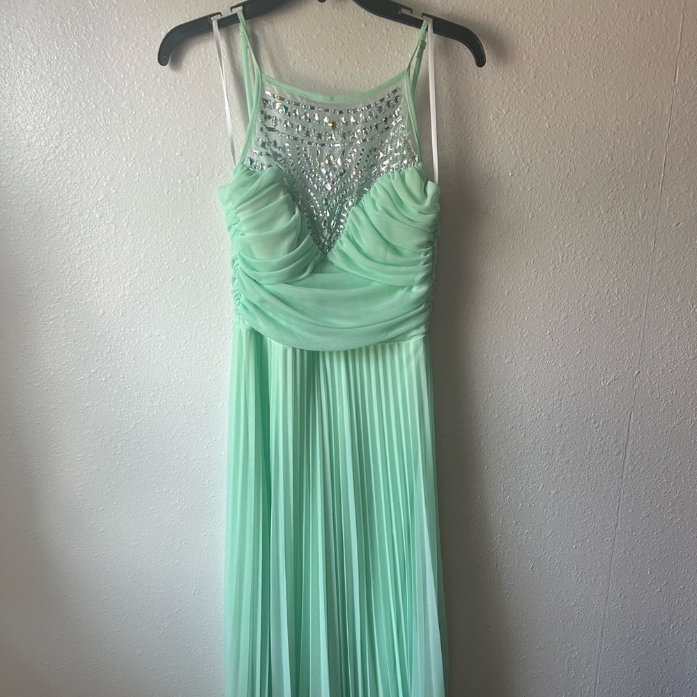 Mint Green Prom Dress / Homecoming Dress / Formal Dress